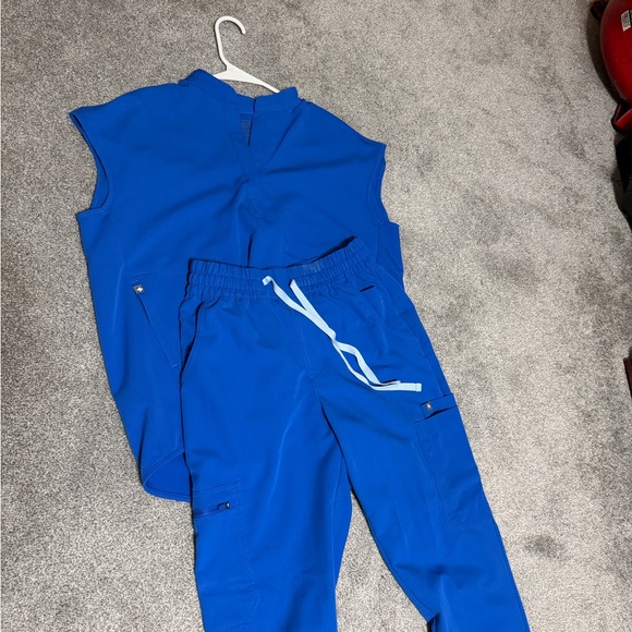 Figs Other - FIGS Royal Blue Scrub Set